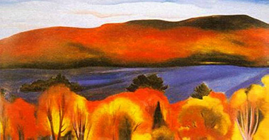 Lake George Autumn Georgia O'Keeffe